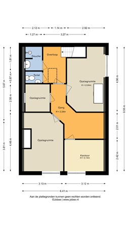 Floorplan - Kerkstraat 1, 3751 AR Bunschoten-Spakenburg